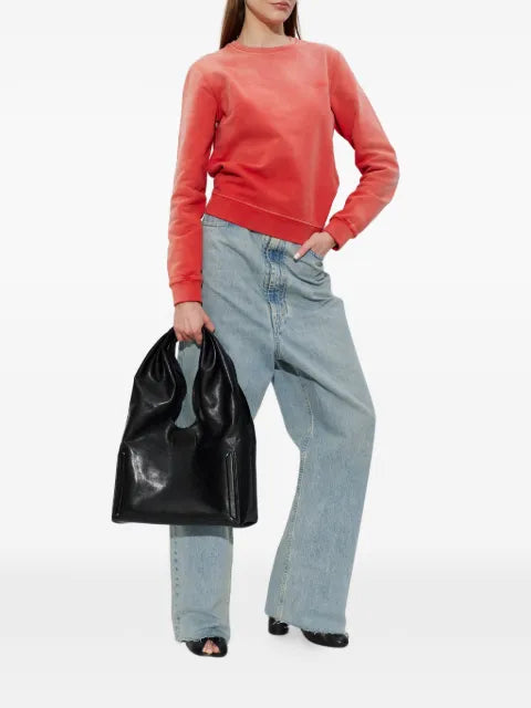 Maison Margiela suéter con logo bordado - imagen 2