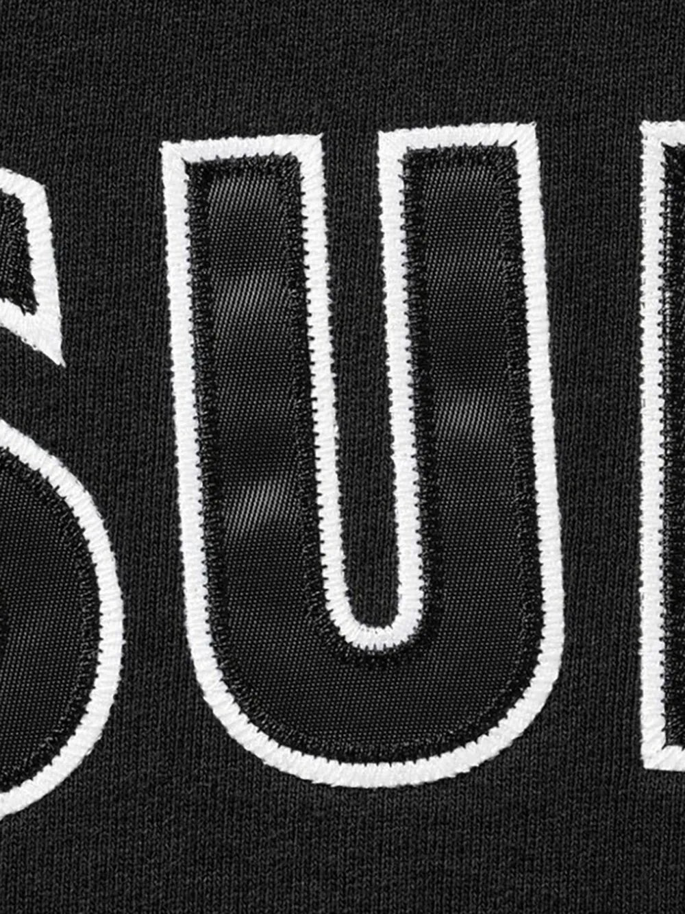 Supreme chamarra con parche del logo y cierre - Negro - imagen 2