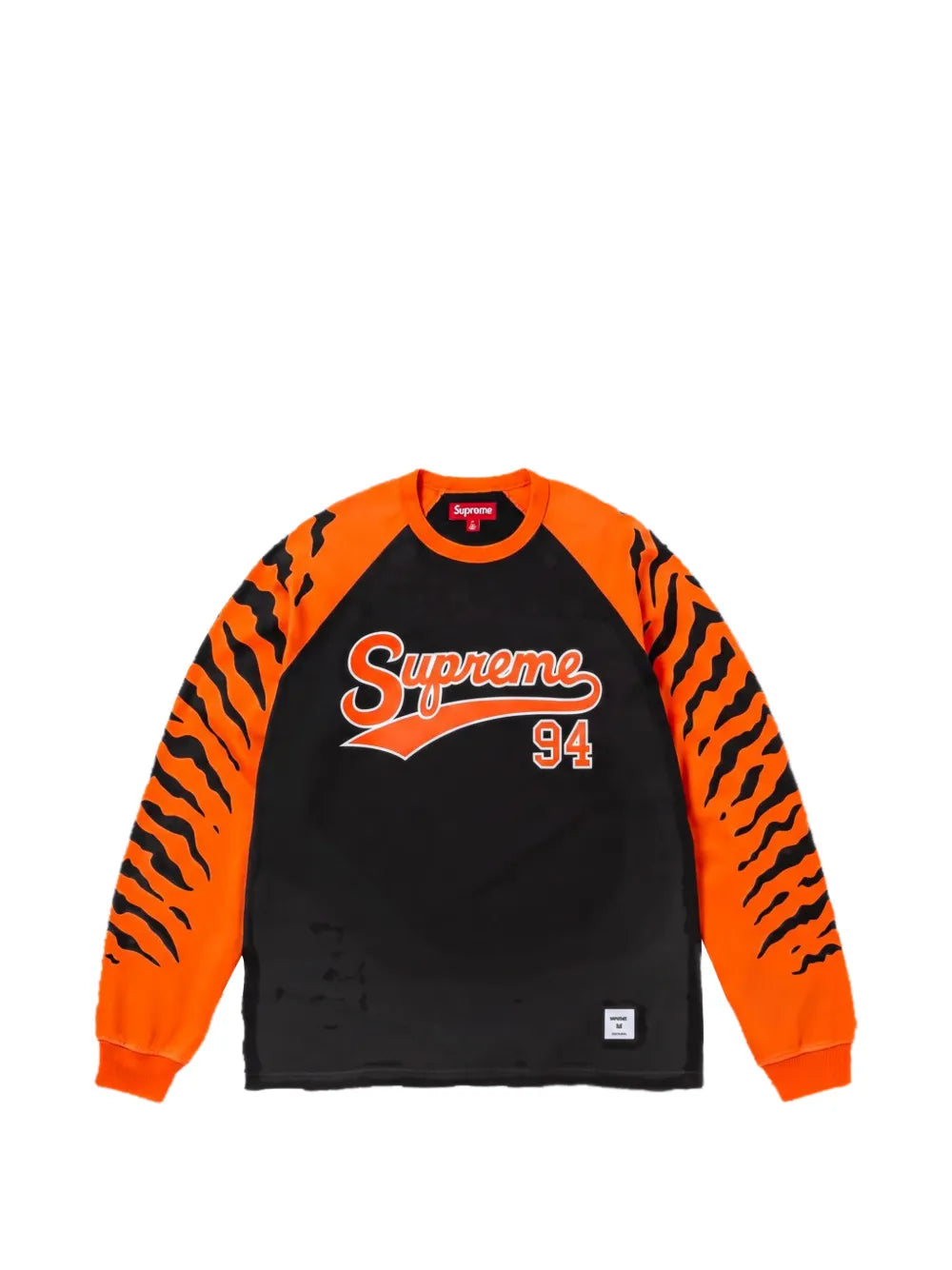 Supreme playera con tigre estampado - Negro - imagen 1