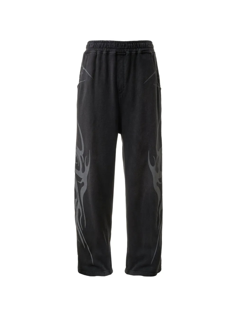 HELLSTAR pants con llamas estampadas negro | Farfetch 36030502