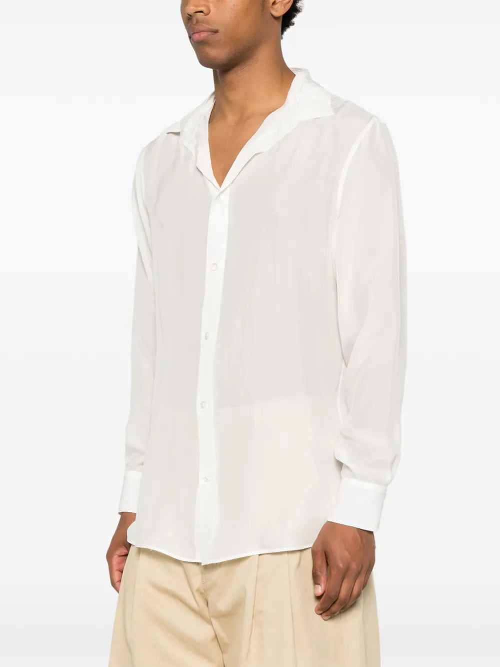 Maison Margiela camisa manga larga - Blanco - imagen 3