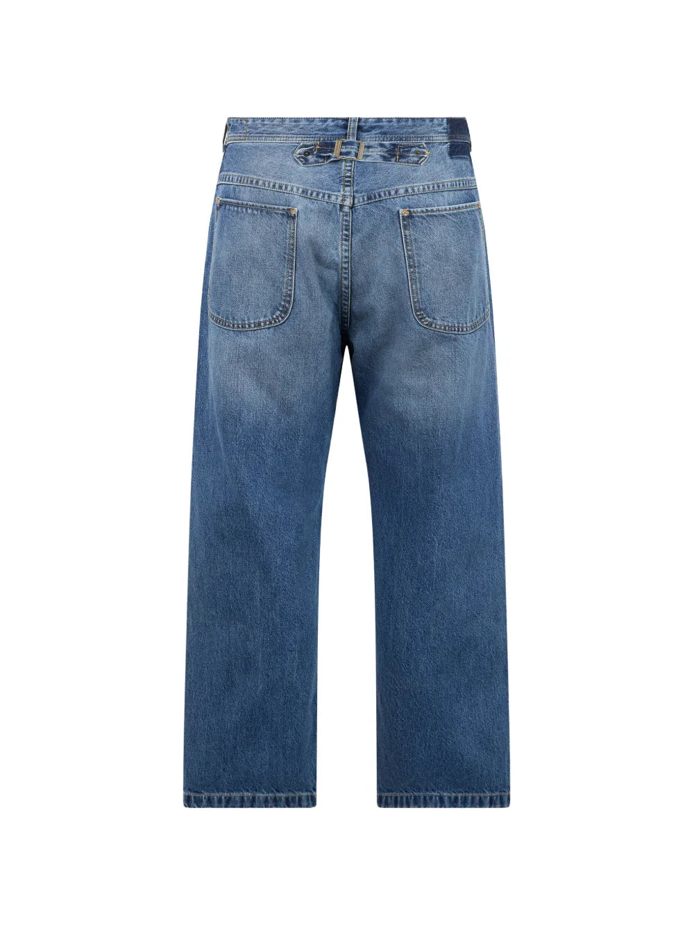 Maison Margiela jeans con correa y hebilla - Azul - imagen 2
