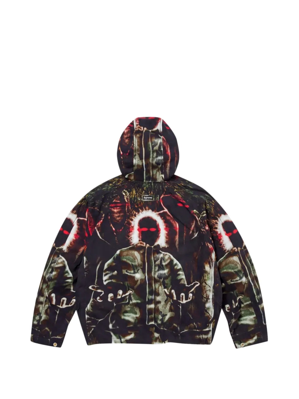 Supreme chamarra con estampado gráfico - Negro - imagen 2