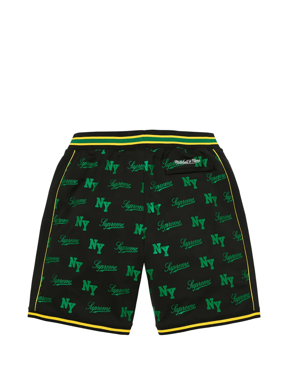 Supreme shorts de basquetbol Supremex Mitchell & Ness - Negro - imagen 2
