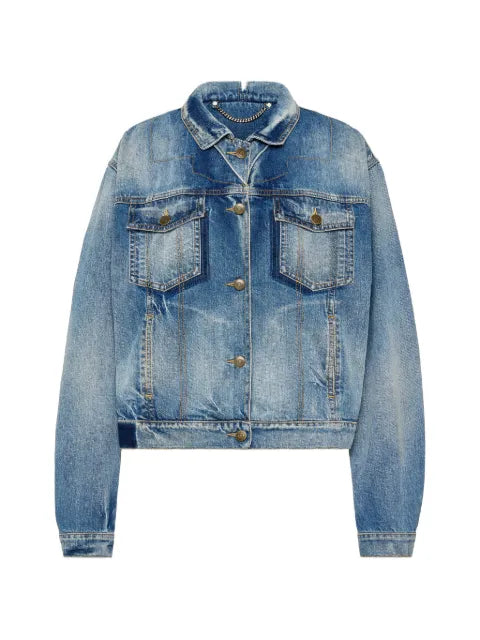 Maison Margiela chamarra con cuello plegable - imagen 1