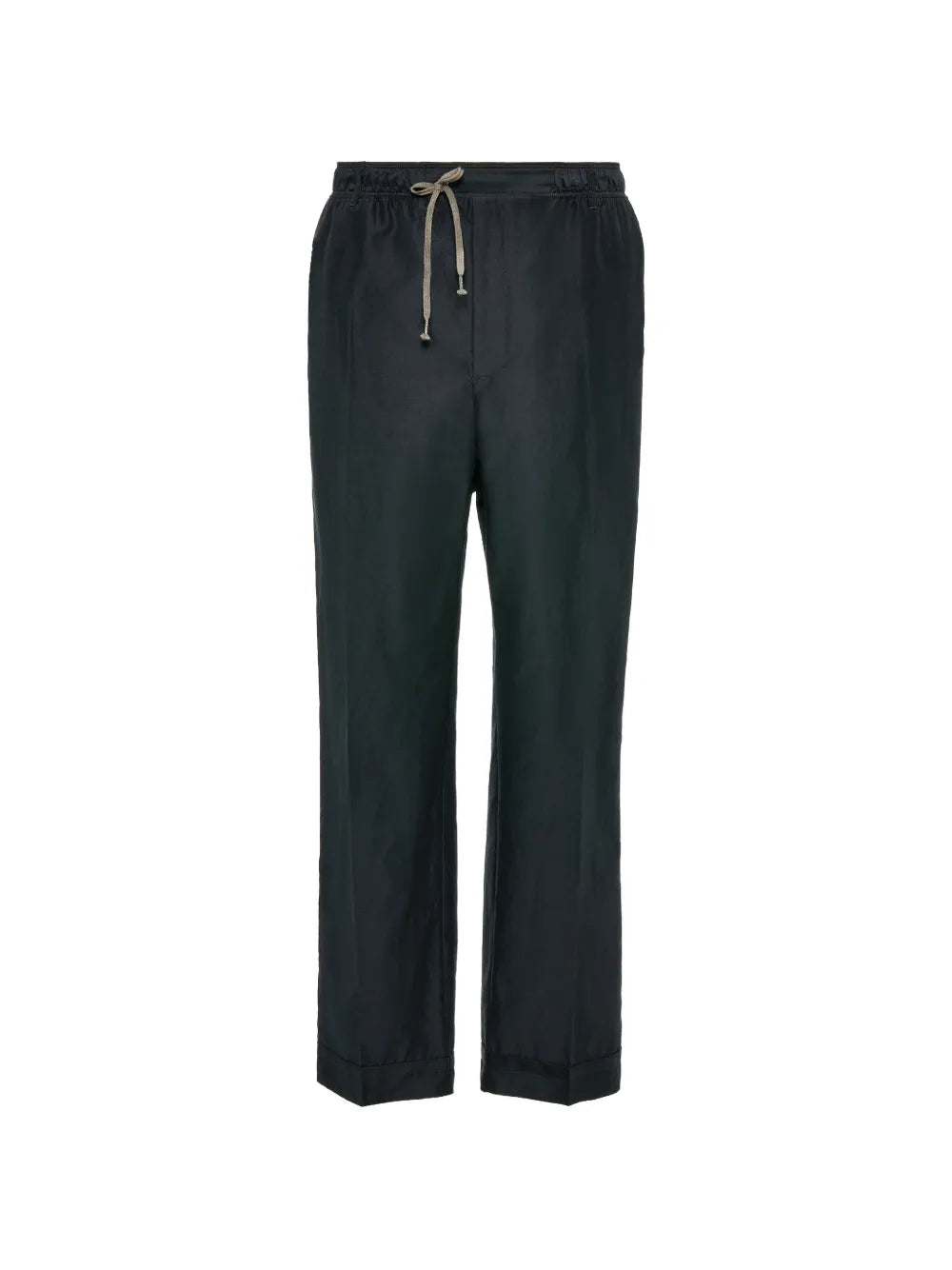 Maison Margiela pantalones con cordones en la pretina - Azul - imagen 1