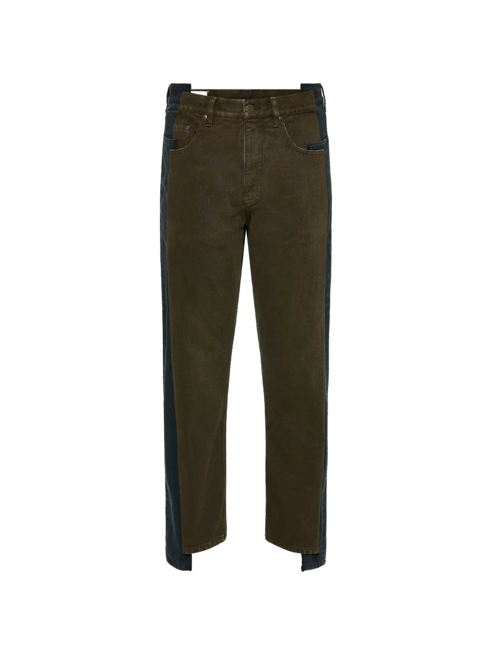 Maison Margiela jeans rectos Spliced - Marrón - imagen 1