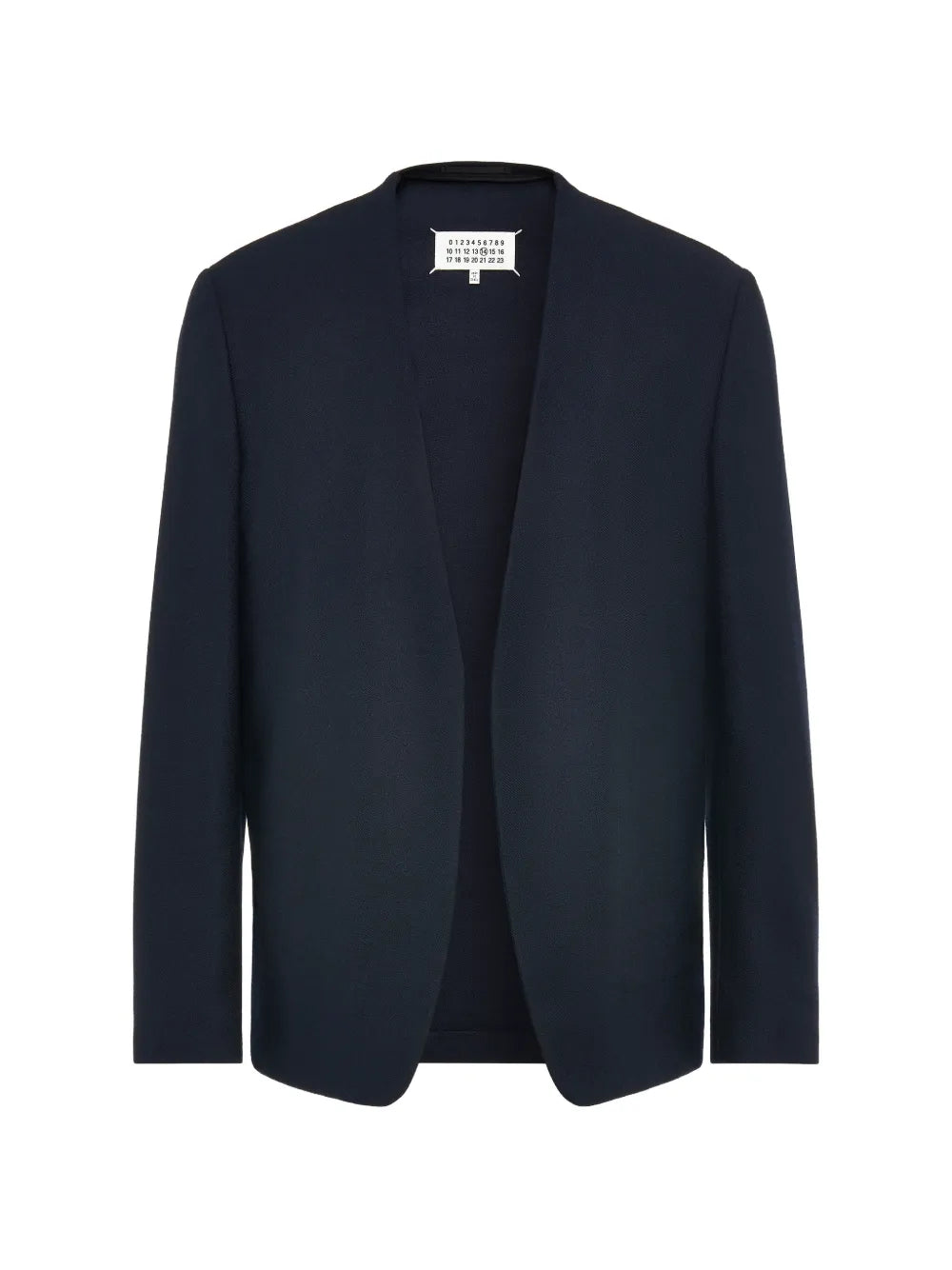 Maison Margiela chamarra sin cuello - Azul - imagen 1