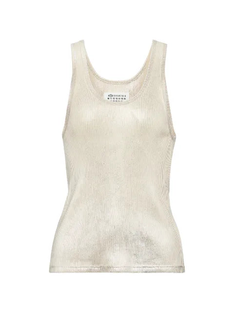 Maison Margiela camiseta tejida de canalé - imagen 1