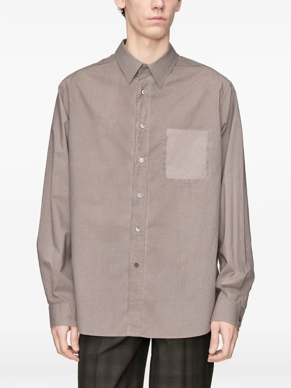 Maison Margiela camisa Memory - Marrón - imagen 3