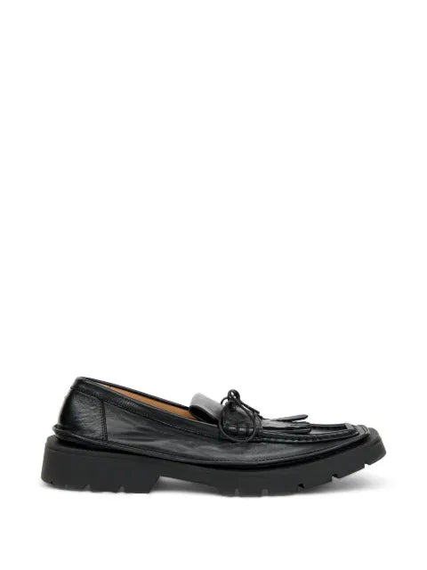 Maison Margiela mocasines con flecos - Negro - vista 1