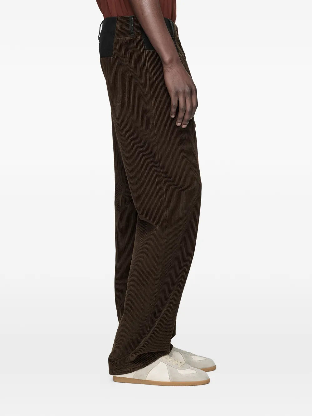 Maison Margiela jeans rectos con bolsillos - Marrón - imagen 3