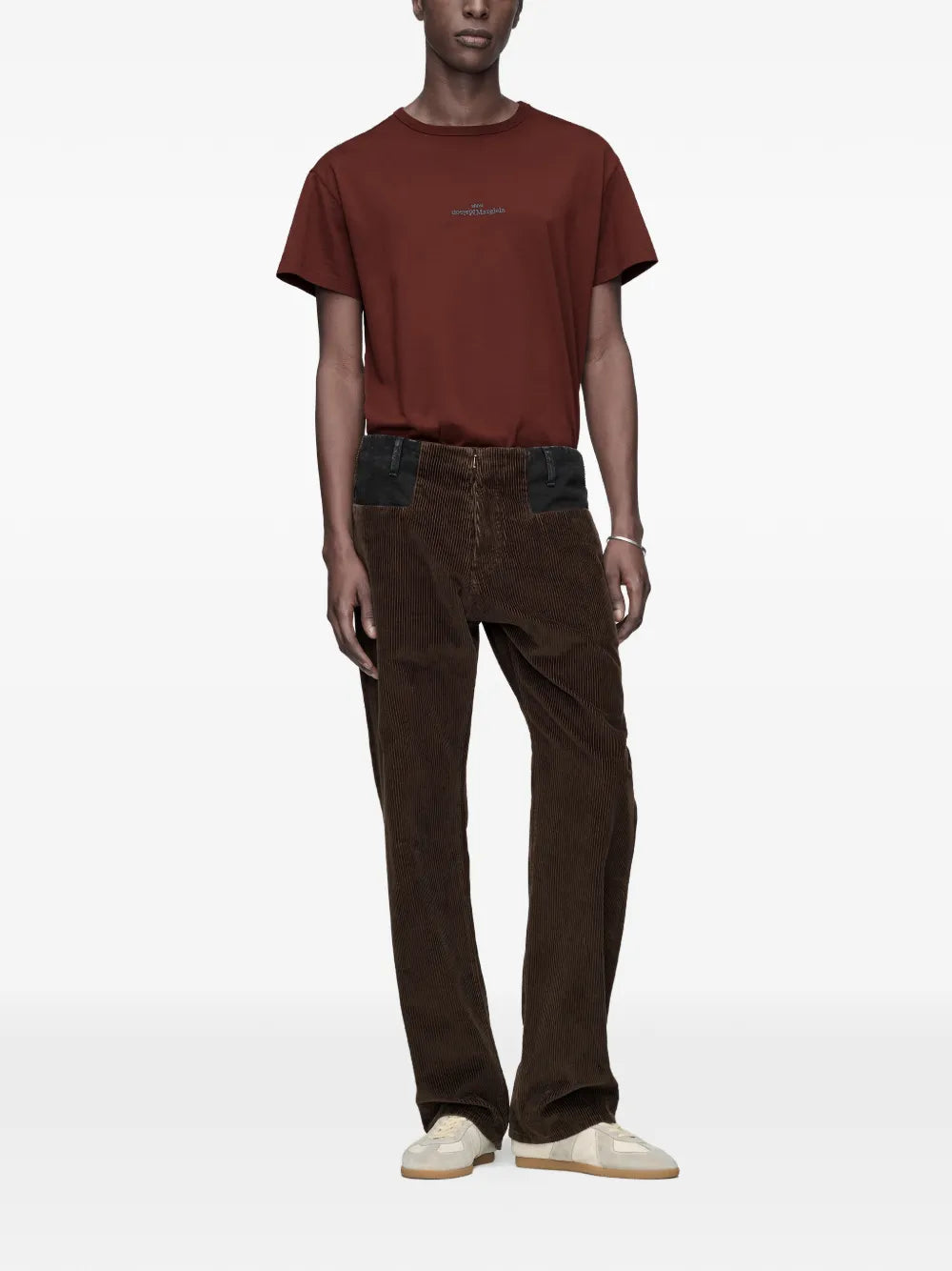 Maison Margiela jeans rectos con bolsillos - Marrón - imagen 2