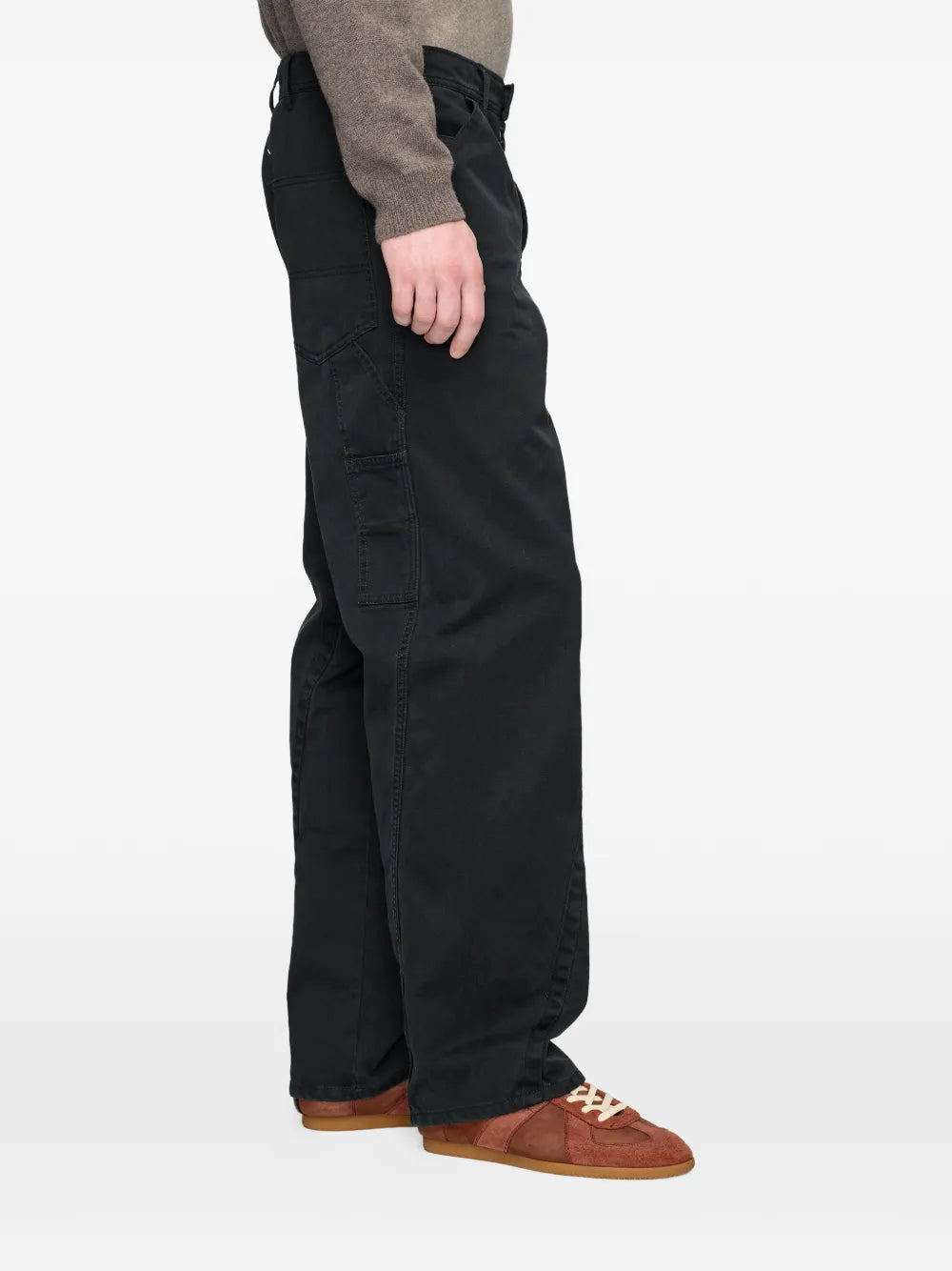 Maison Margiela pantalones Twisted - Negro - imagen 4