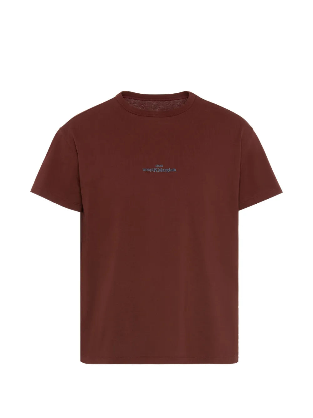 Maison Margiela playera con logo bordado - Rojo - imagen 1