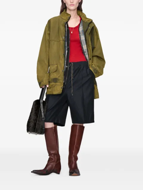 Maison Margiela abrigo con efecto desgastado - imagen 2