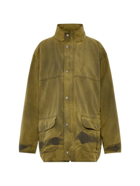 Maison Margiela abrigo con efecto desgastado - imagen 1