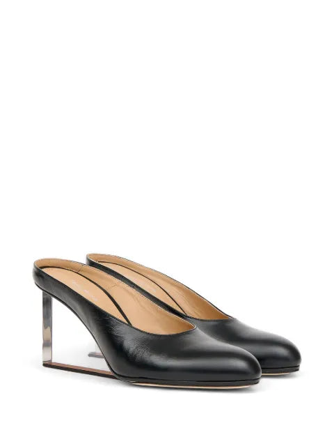 Maison Margiela mules Plexi - Negro - vista 2