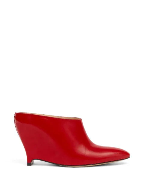 Maison Margiela mules Heel-less - Rojo - vista 1