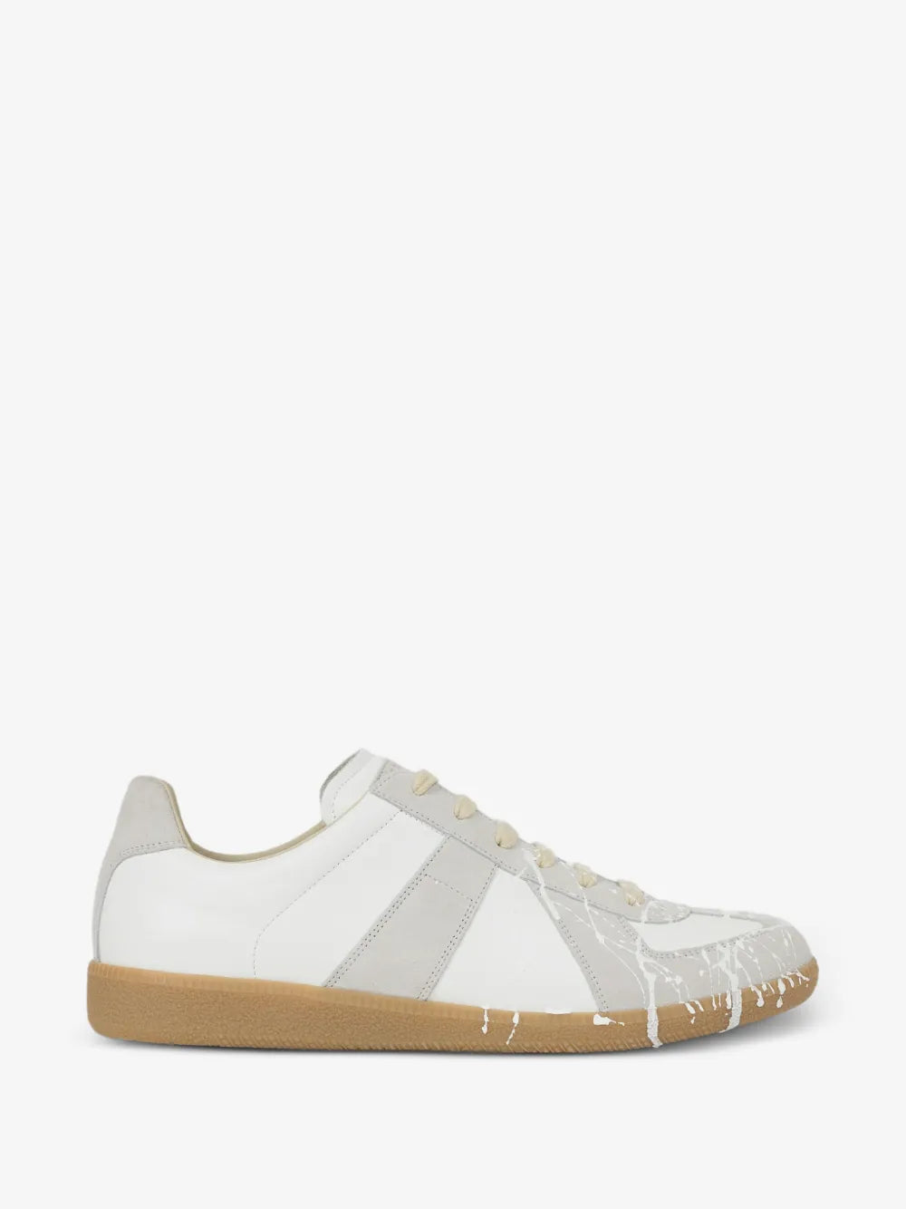 Maison Margiela tenis Replica con salpicadura de pintura