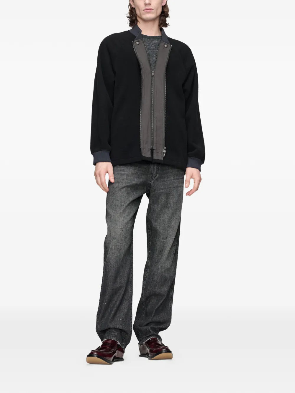 Maison Margiela playera con estampado gráfico - Gris - imagen 2