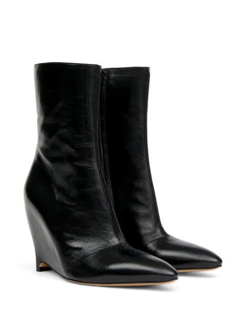Maison Margiela botines Heel-less - Negro - vista 2