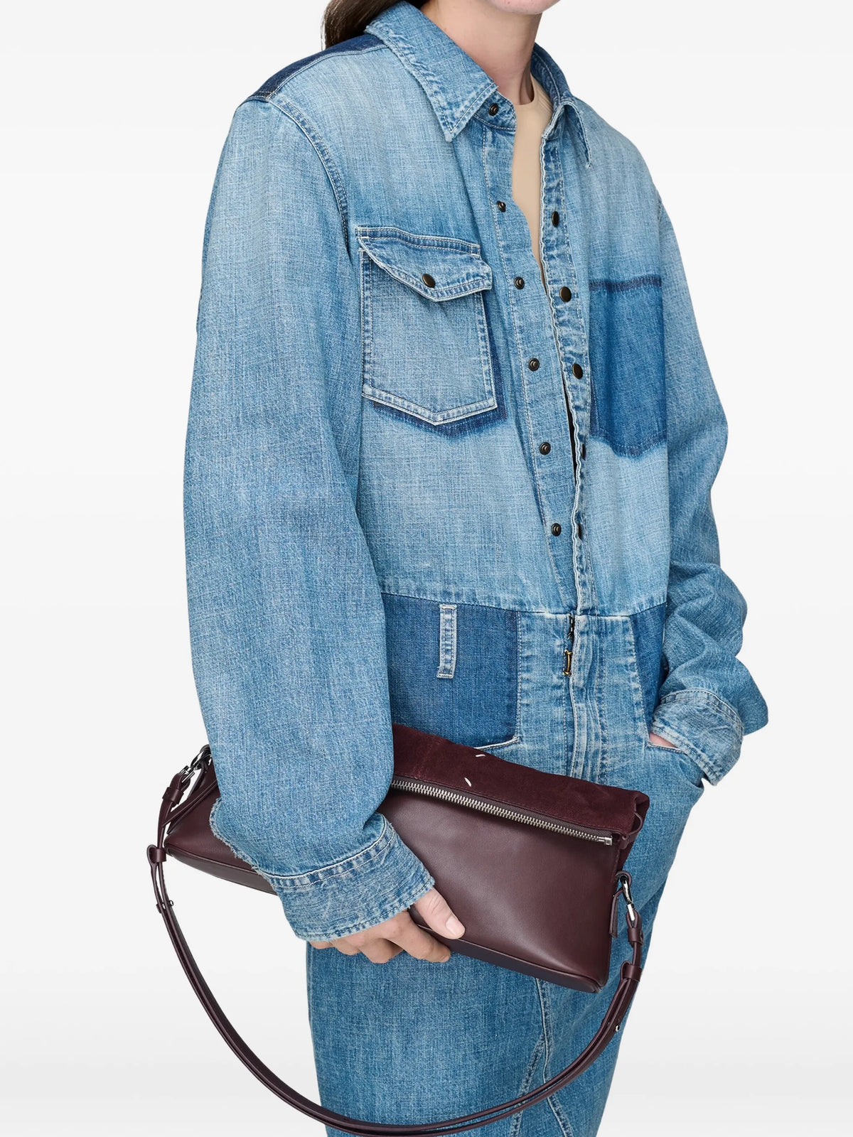 Maison Margiela bolsa de mano 5AC - Rojo - imagen 2