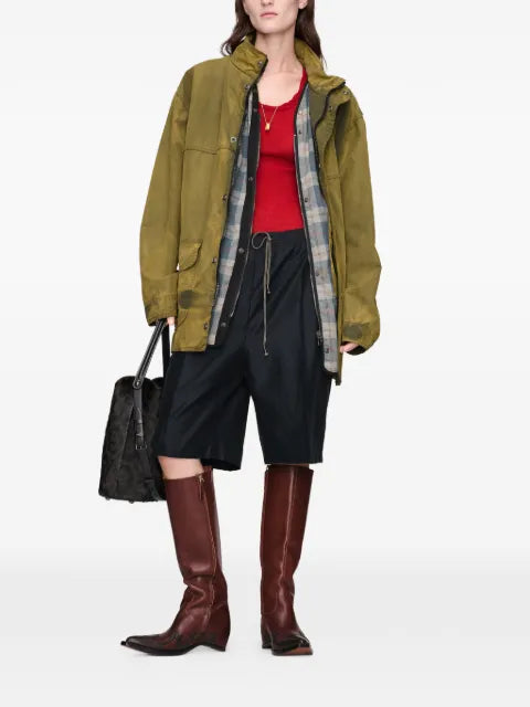 Maison Margiela top tejido con cuello retorcido - imagen 2