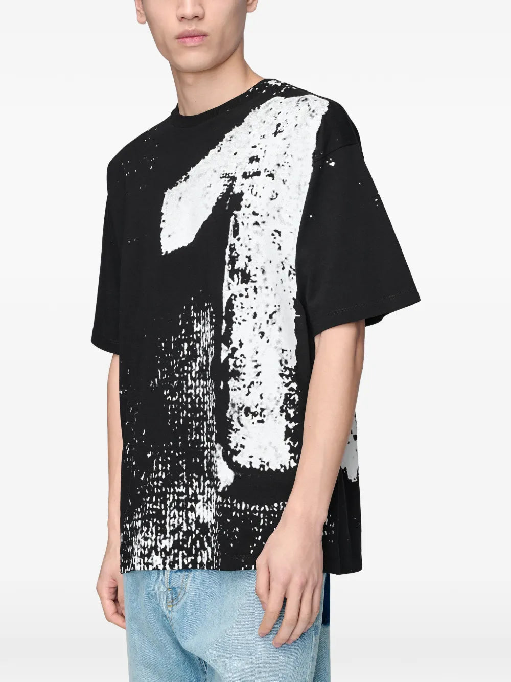 Maison Margiela playera con 10 estampados - Negro - imagen 3