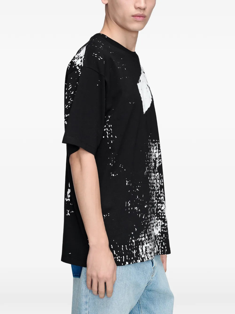 Maison Margiela playera con 10 estampados - Negro - imagen 4