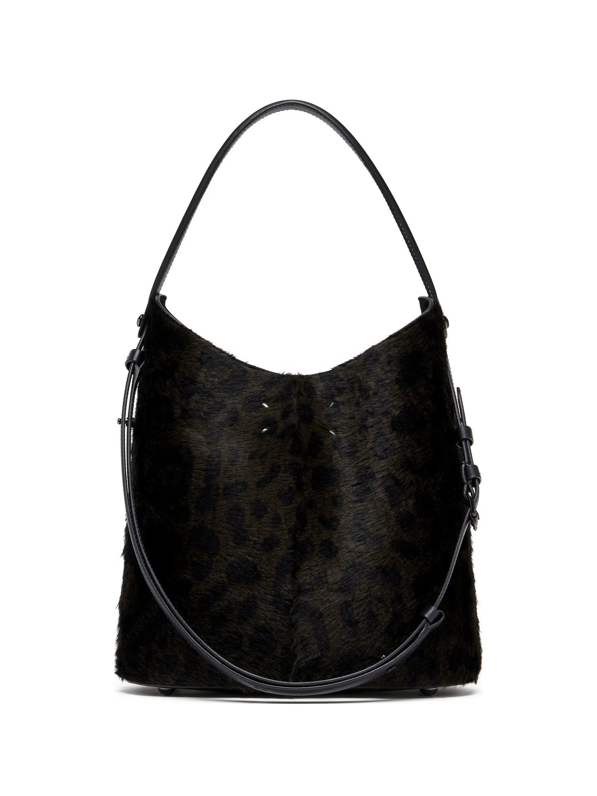 Maison Margiela tote con estampado de leopardo - Marrón - imagen 1