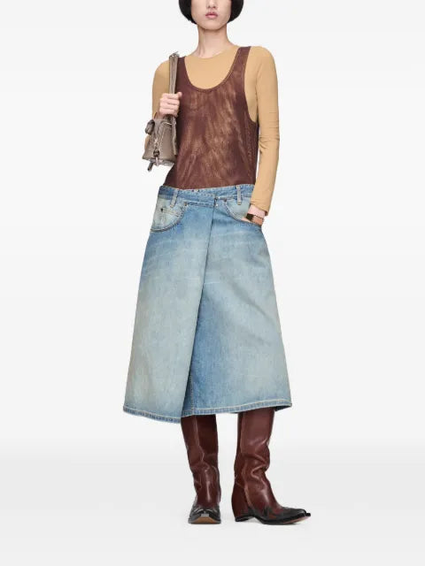 Maison Margiela camiseta de canalé - imagen 2