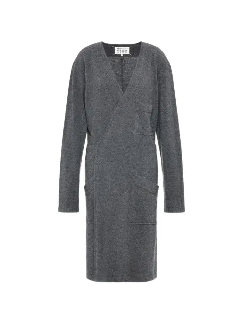 Maison Margiela cárdigan tejido con estilo cruzado - imagen 1