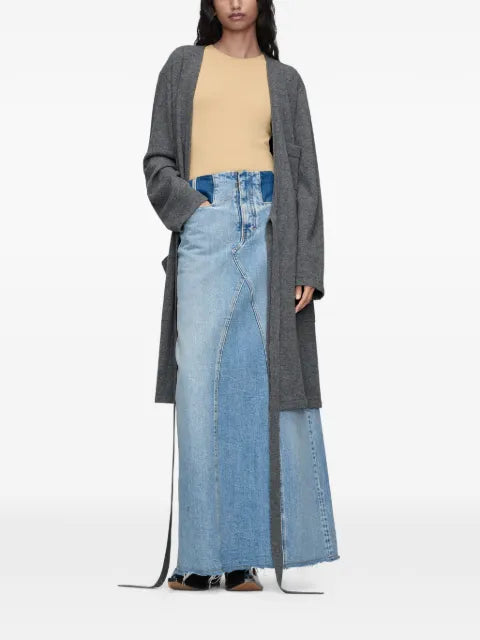 Maison Margiela cárdigan tejido con estilo cruzado - imagen 2