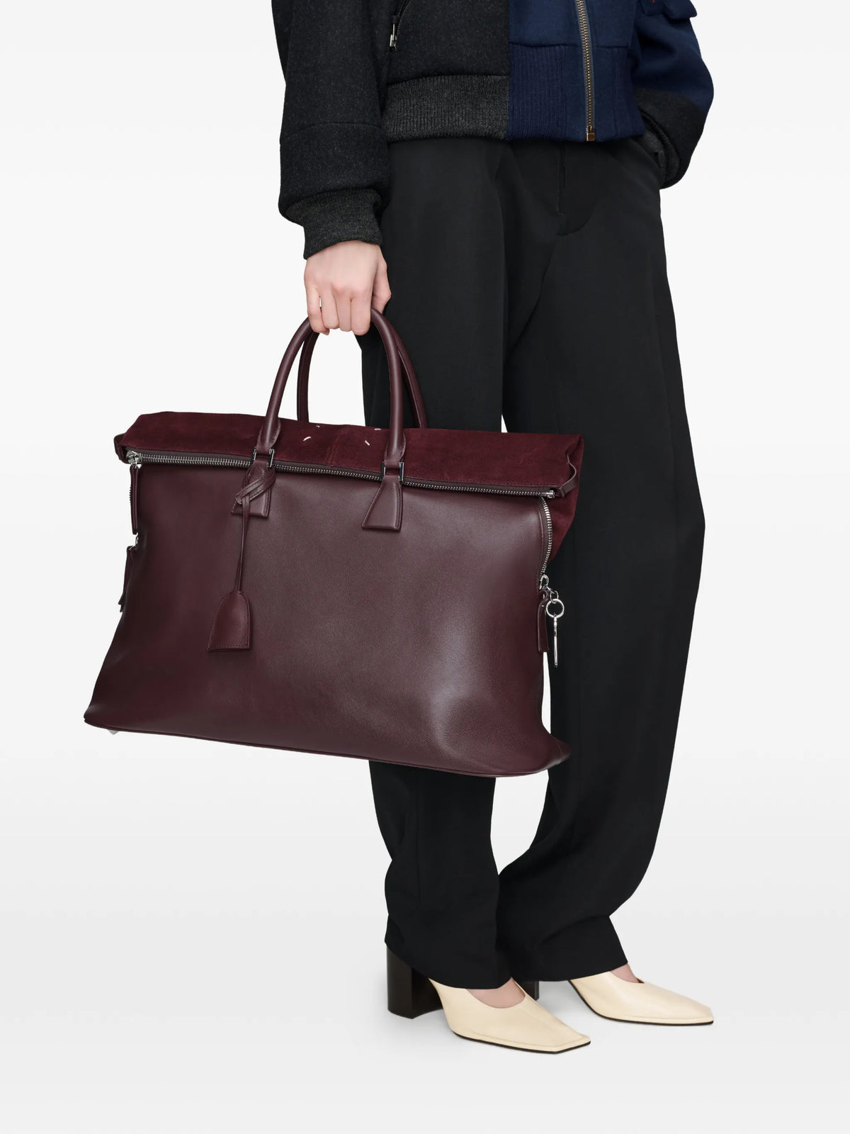 Maison Margiela bolsa de hombro XL 5AC Soft - Rojo - imagen 2
