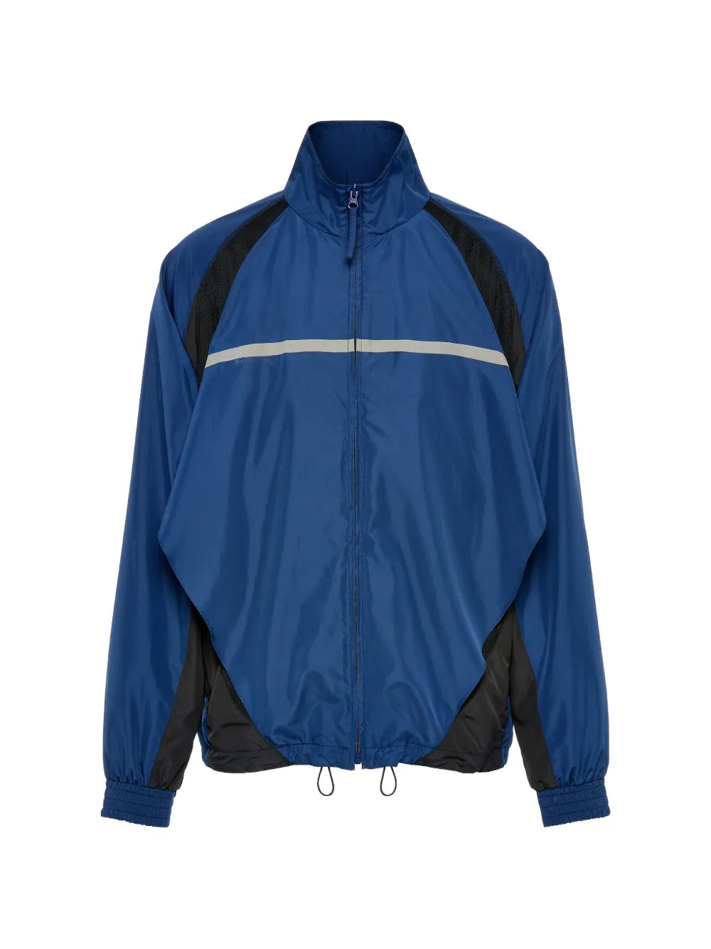 Maison Margiela chamarra deportiva con panel en contraste - Azul - imagen 1