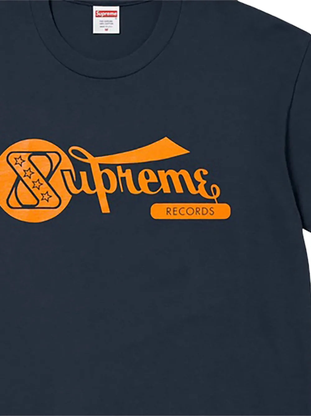 Supreme playera Records - Azul - imagen 2