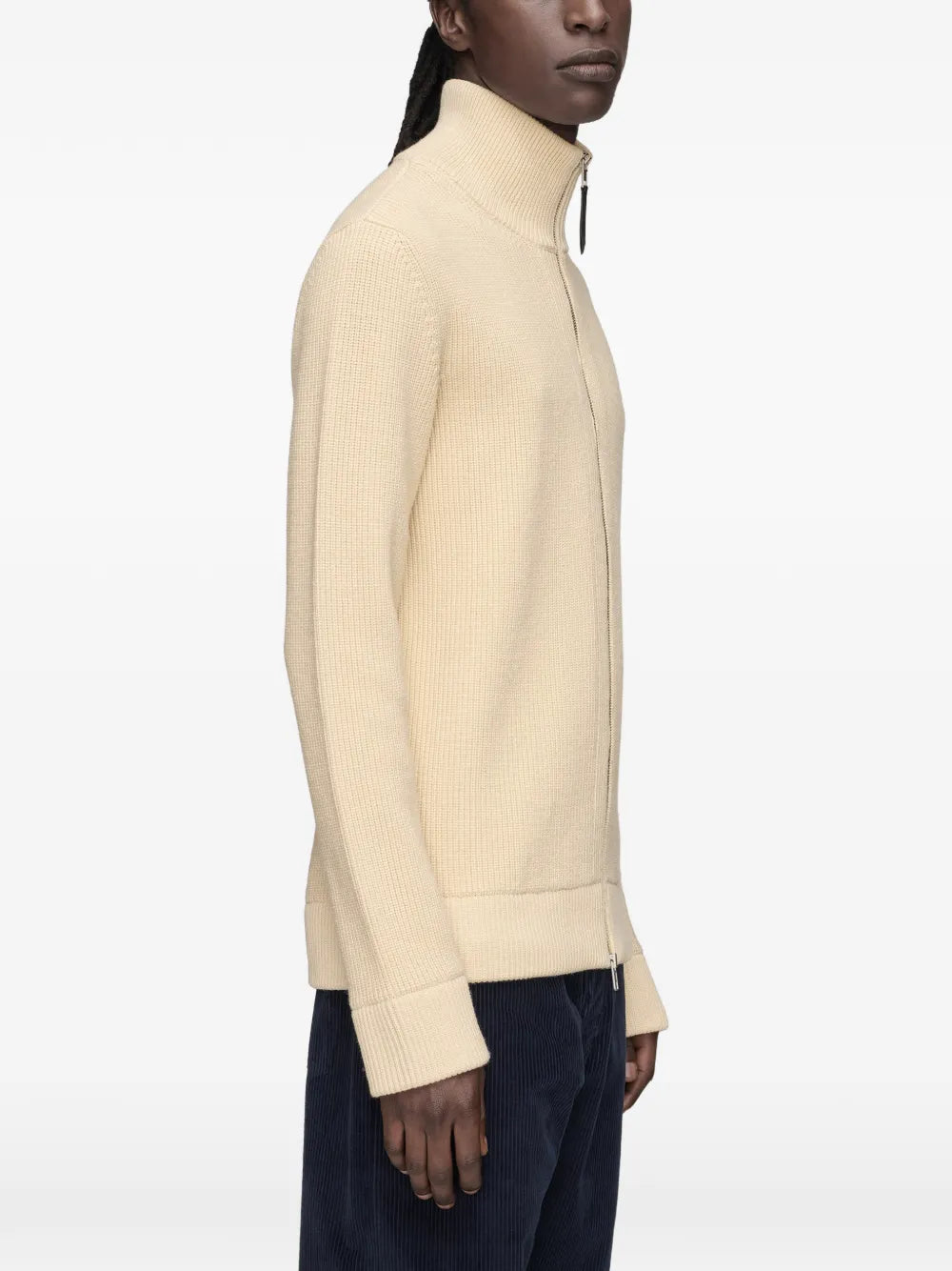 Maison Margiela sudadera tejida de canalé Camionneur - Neutro - imagen 4
