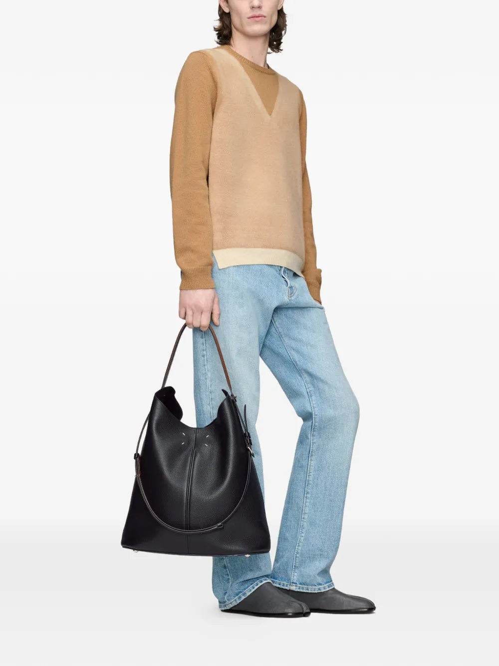 Maison Margiela suéter Trompe L'oeil Memory - Marrón - imagen 2