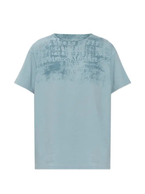 Maison Margiela playera con logo estampado - imagen 1