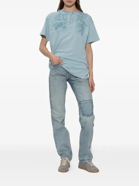 Maison Margiela playera con logo estampado - imagen 2
