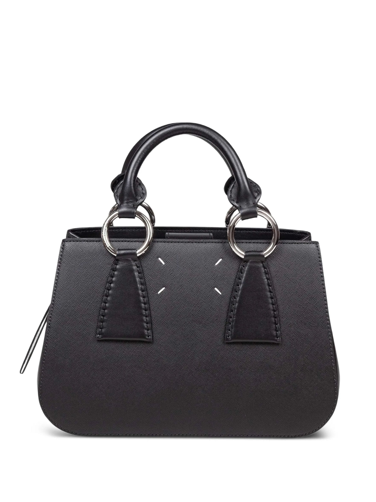 Maison Margiela tote Four Stitch de piel - Negro - imagen 1