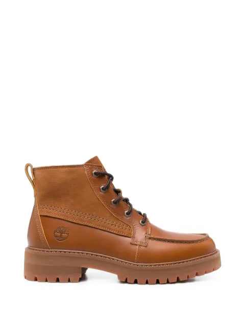Timberland botas con agujetas y puntera estilo mocasín