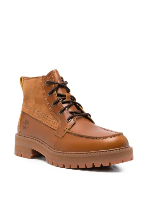 Timberland botas con agujetas y puntera estilo mocasín
