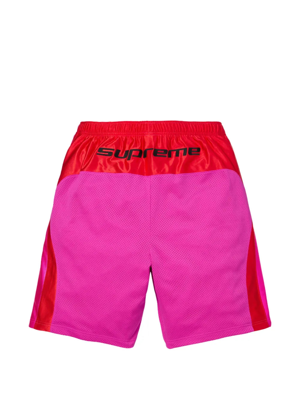Supreme shorts con parche del logo en colaboración con Jordan - Rosado - imagen 2