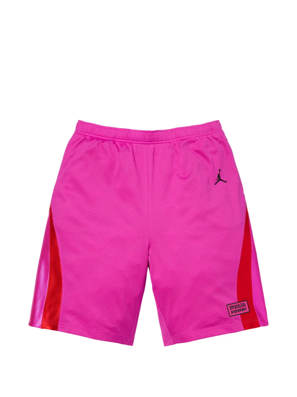 Supreme shorts con parche del logo en colaboración con Jordan - Rosado - imagen 1