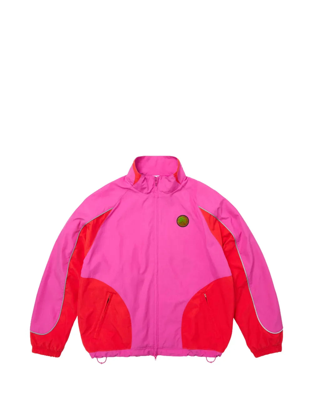 Supreme chamarra con logo estampado en colaboración con Jordan - Rosado - imagen 1