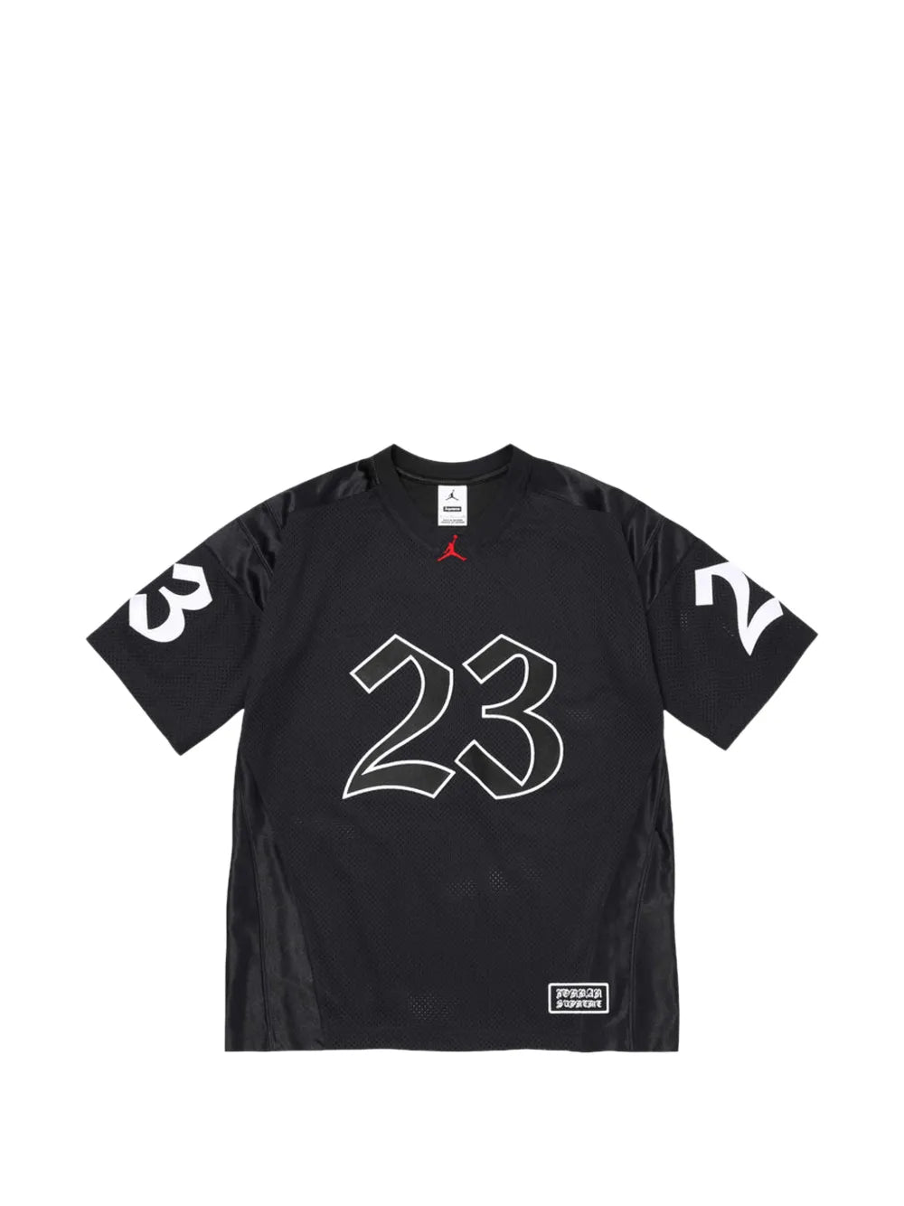 Supreme playera manga corta en colaboración con Jordan - Negro - imagen 1