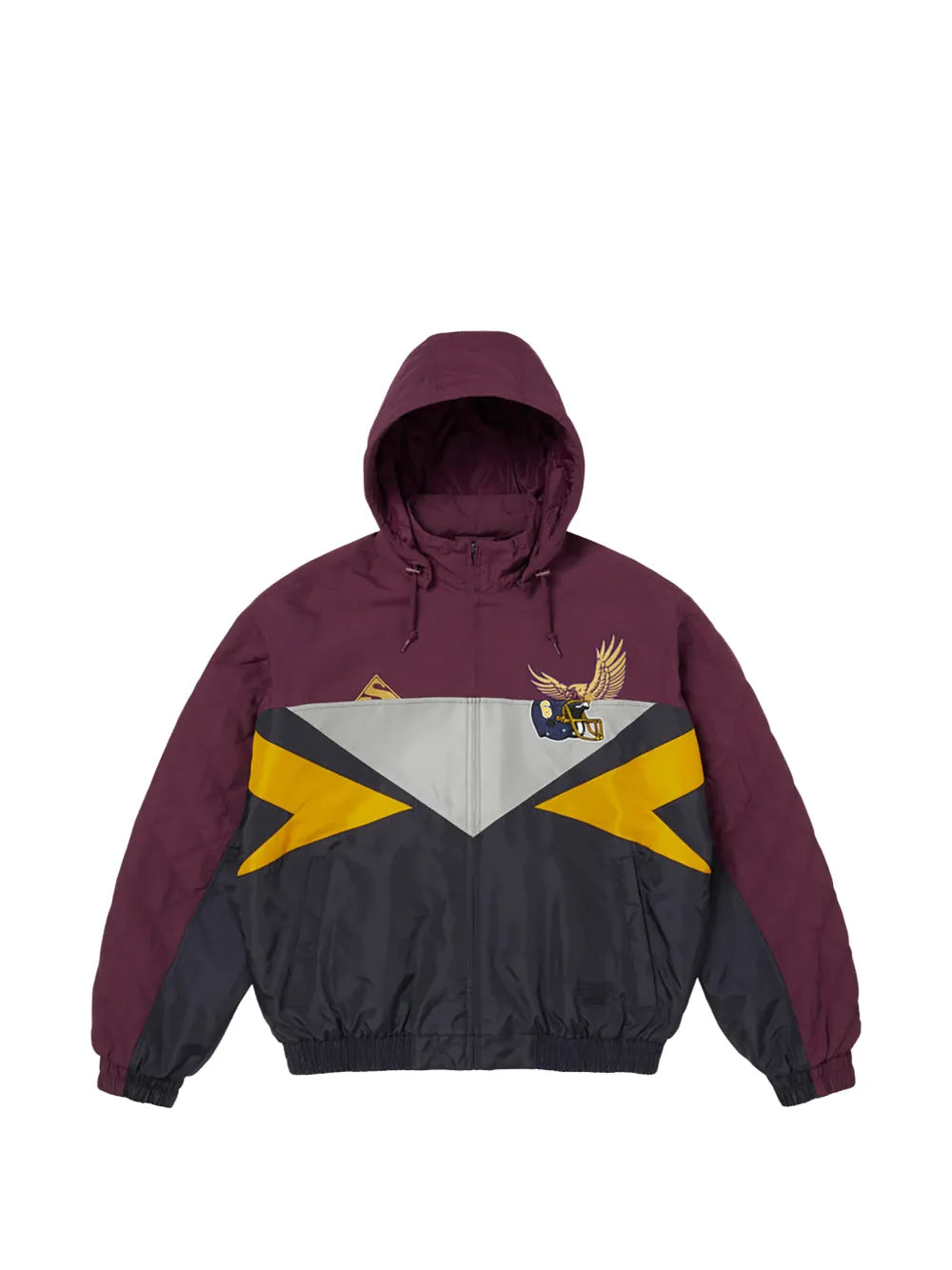 Supreme chamarra Stadium en colaboración con MM6 Maison Margiela - Morado - imagen 1