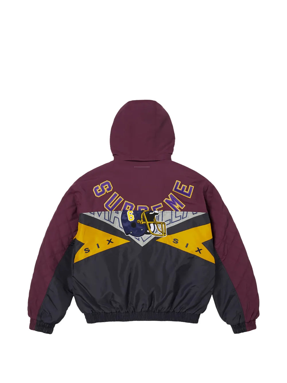 Supreme chamarra Stadium en colaboración con MM6 Maison Margiela - Morado - imagen 2